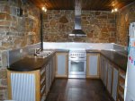 Kitchen with Tas Oak and mini orb inlay matches internal zincalume roofing..jpg